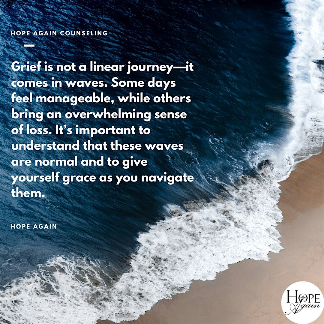 Monthly Grief Talks with Hope Again Counseling and Wilkirson-Hatch-Bailey