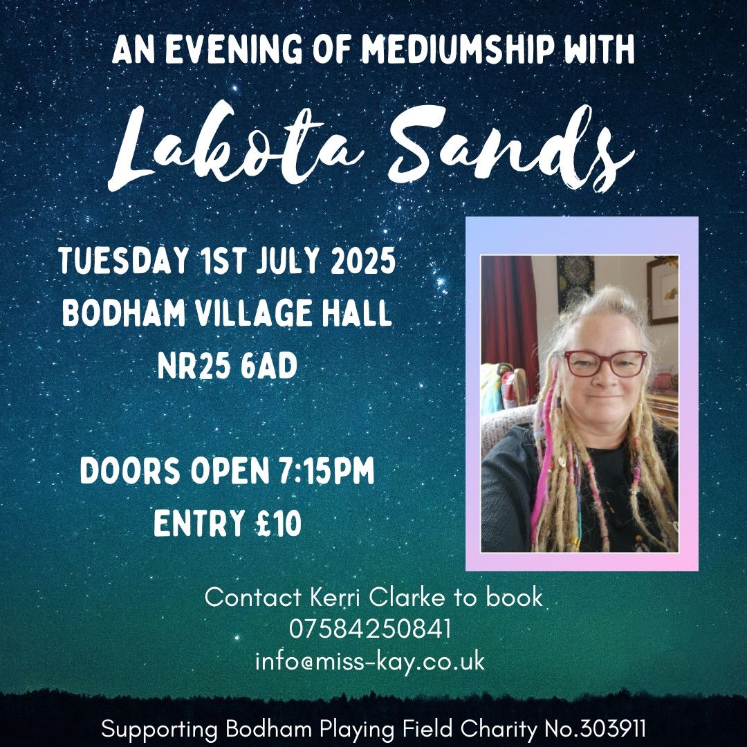 An Evening of Mediumship with Lakota Sands