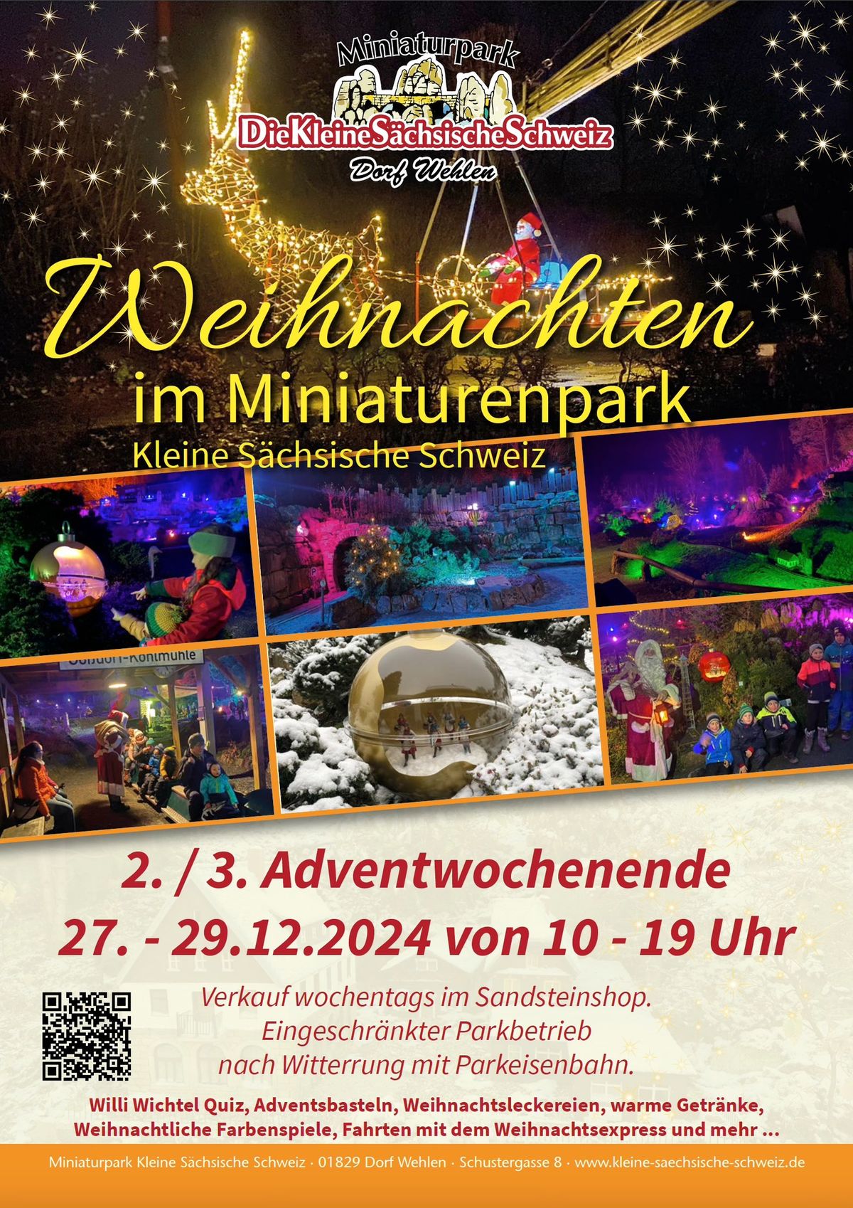 Weihnachten im Miniaturpark