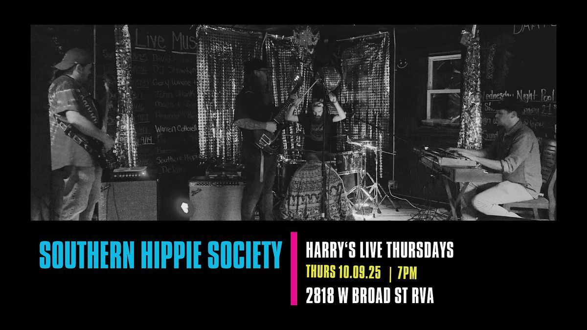Harry's LIVE Presents the Southern Hippie Society