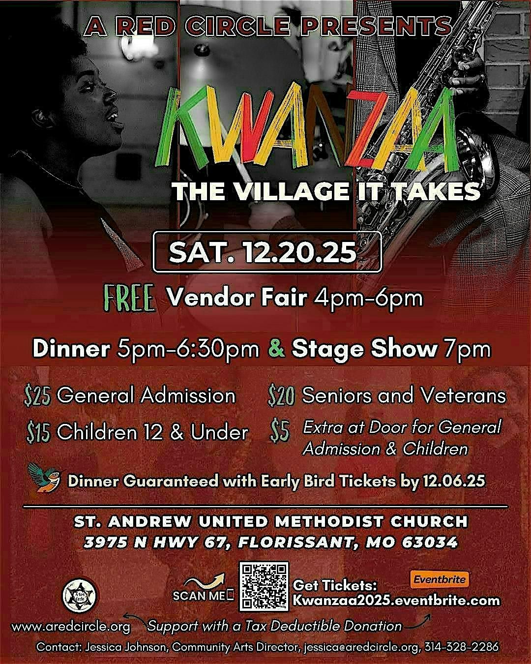 A Red Circle Presents "Kwanzaa: The Village it Takes 2025!"
