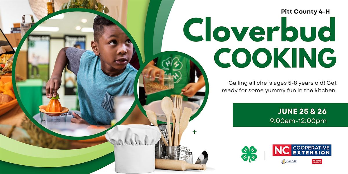 4-H Cloverbud Cooking Camp