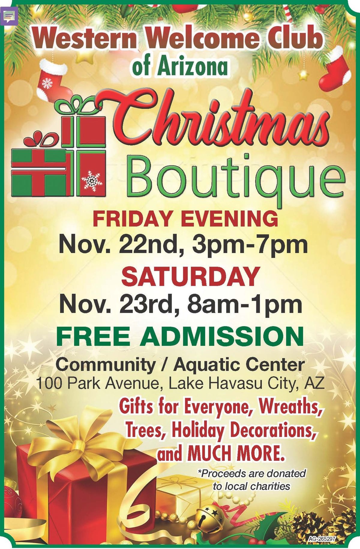 Western Welcome Christmas Boutique  