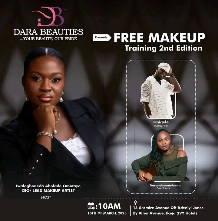 Darabeauties Free Makeup Training