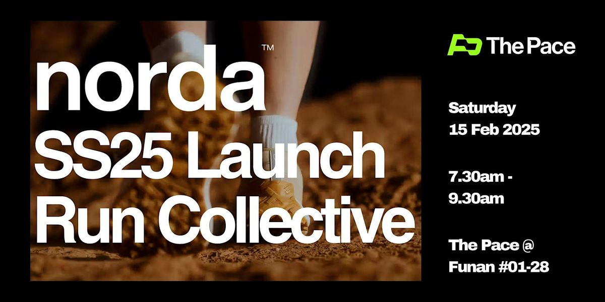 norda x The Pace | SS25 Launch Run Collective