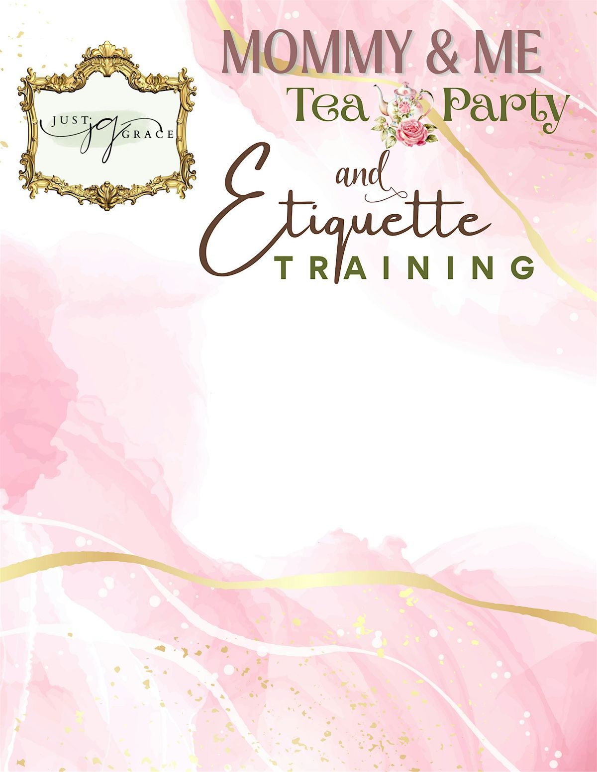 Mommy & Me Tea  Party and Etiquette Training