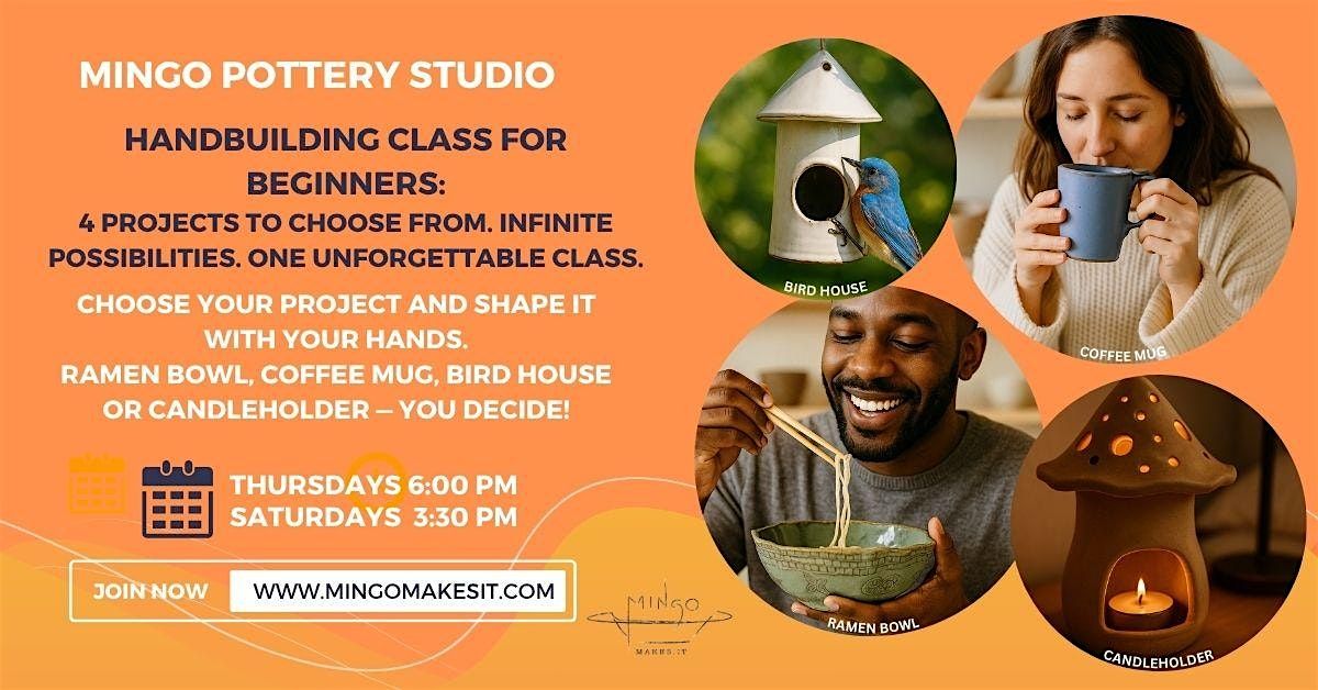 HANDBUILDING CLASS FOR BEGINNERS