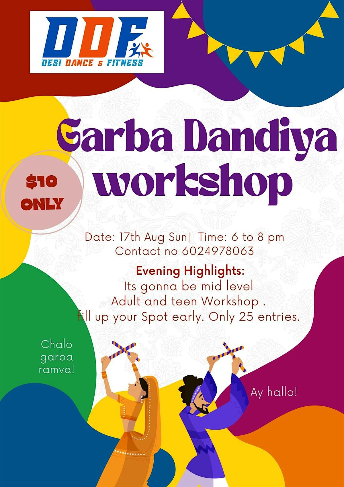 Garba Dandiya Workshop