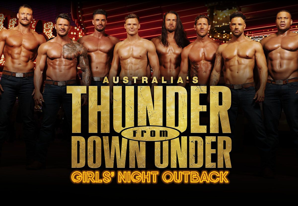 Thunder From Down Under at Excalibur Hotel and Casino - Thunderland Showroom