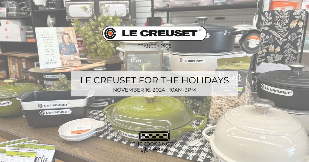 Le Creuset for the Holidays 