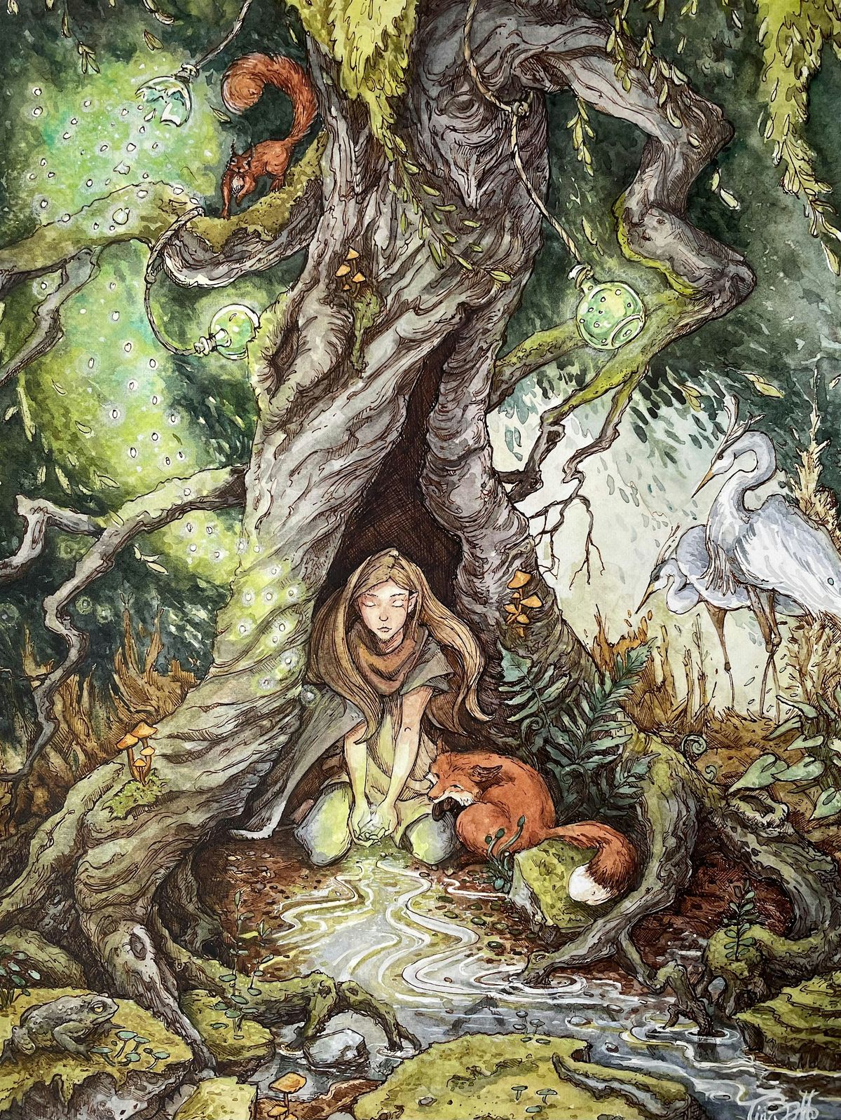Members of St. Charles Singers | Painter Tina Druce-Hoffman