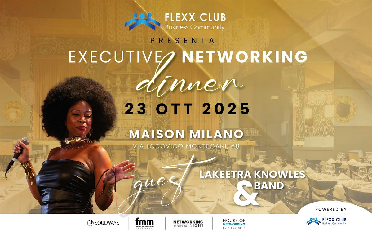 Cena di Business Networking per Imprenditori e Manager