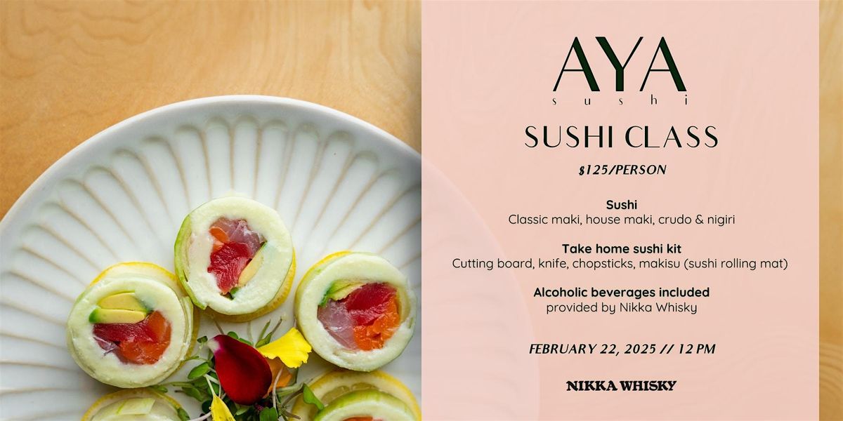 Aya Sushi Class