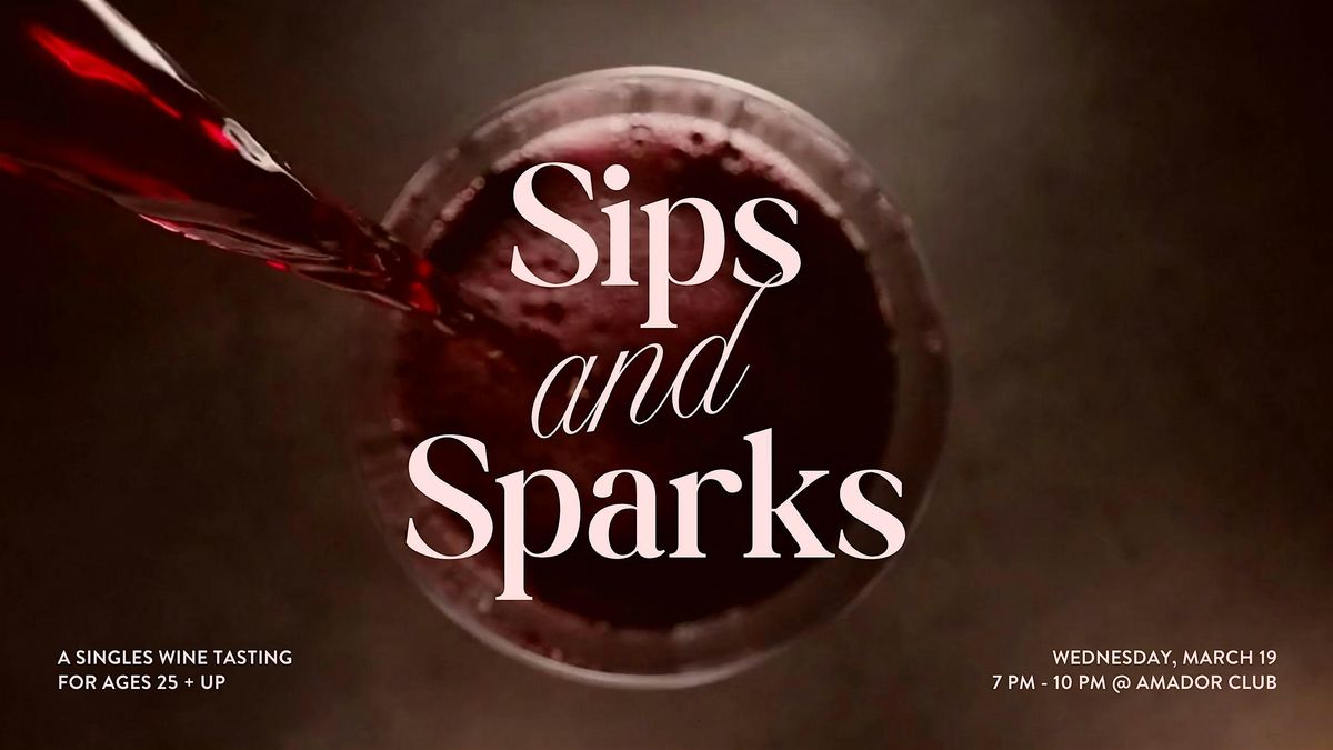 Sips & Sparks: A Singles Wine Tasting