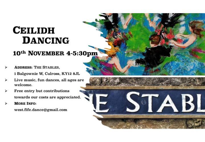 November Ceilidh at Culross Stables