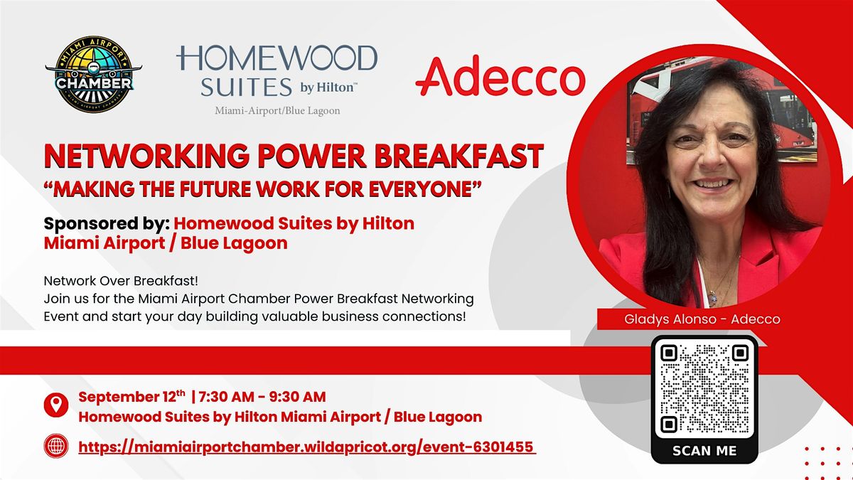 Miami Airport Chamber Power Networking Breakfast