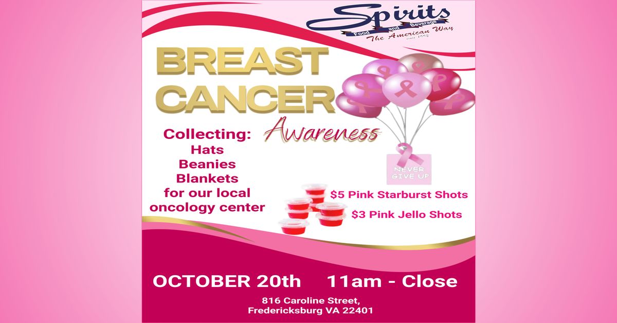 Breast Cancer Day at Spirits