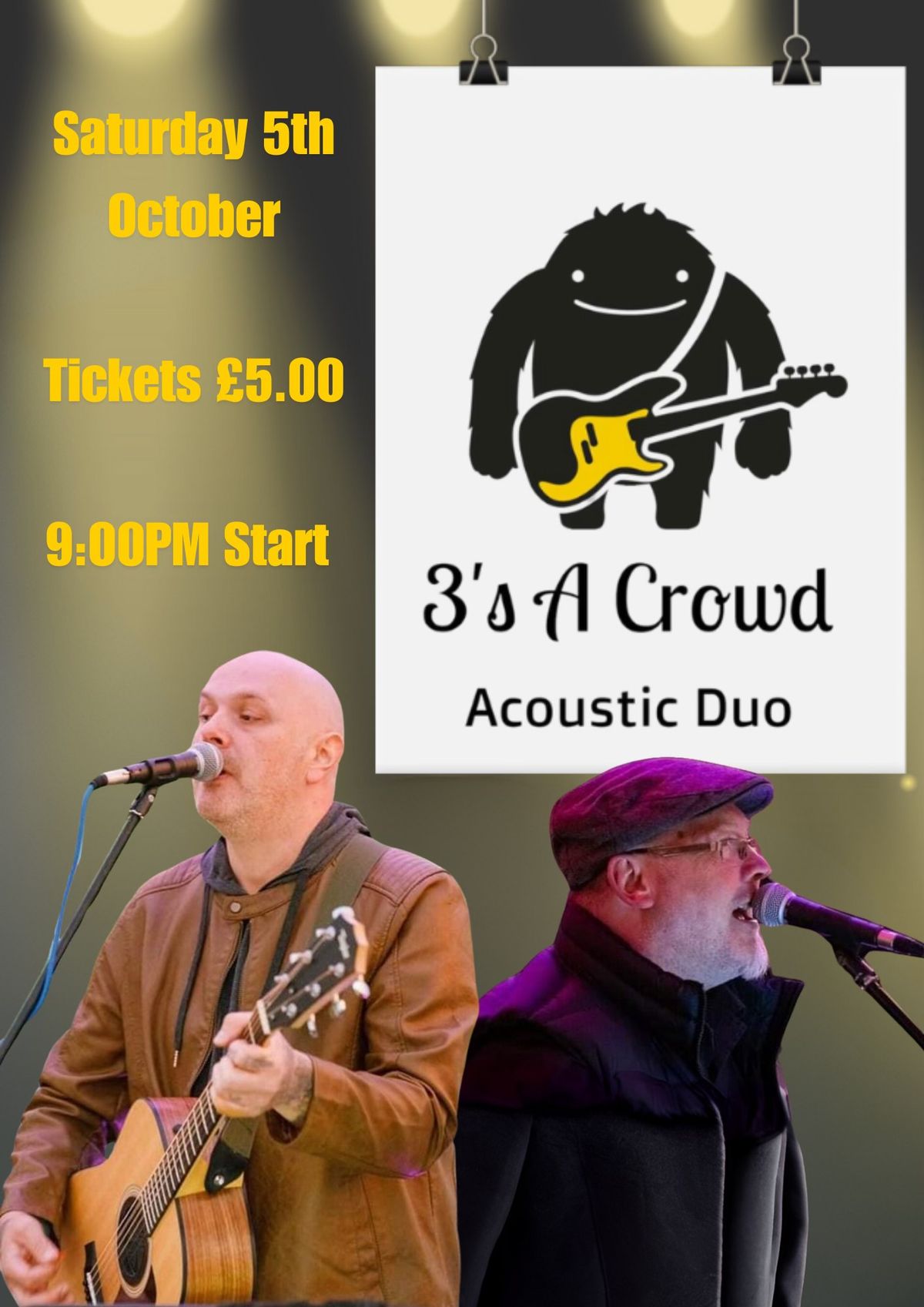 3s a Crowd - Acoustic Duo