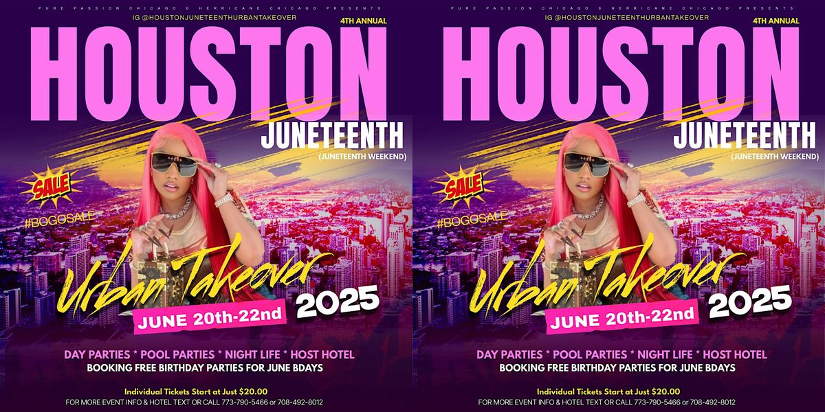 HOUSTON JUNETEENTH URBAN TAKEOVER 2025