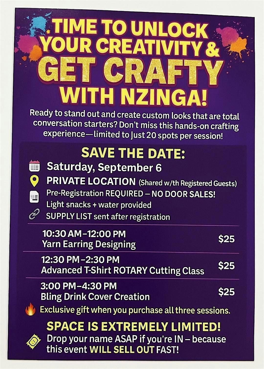 Crafty & Creative with Nzinga
