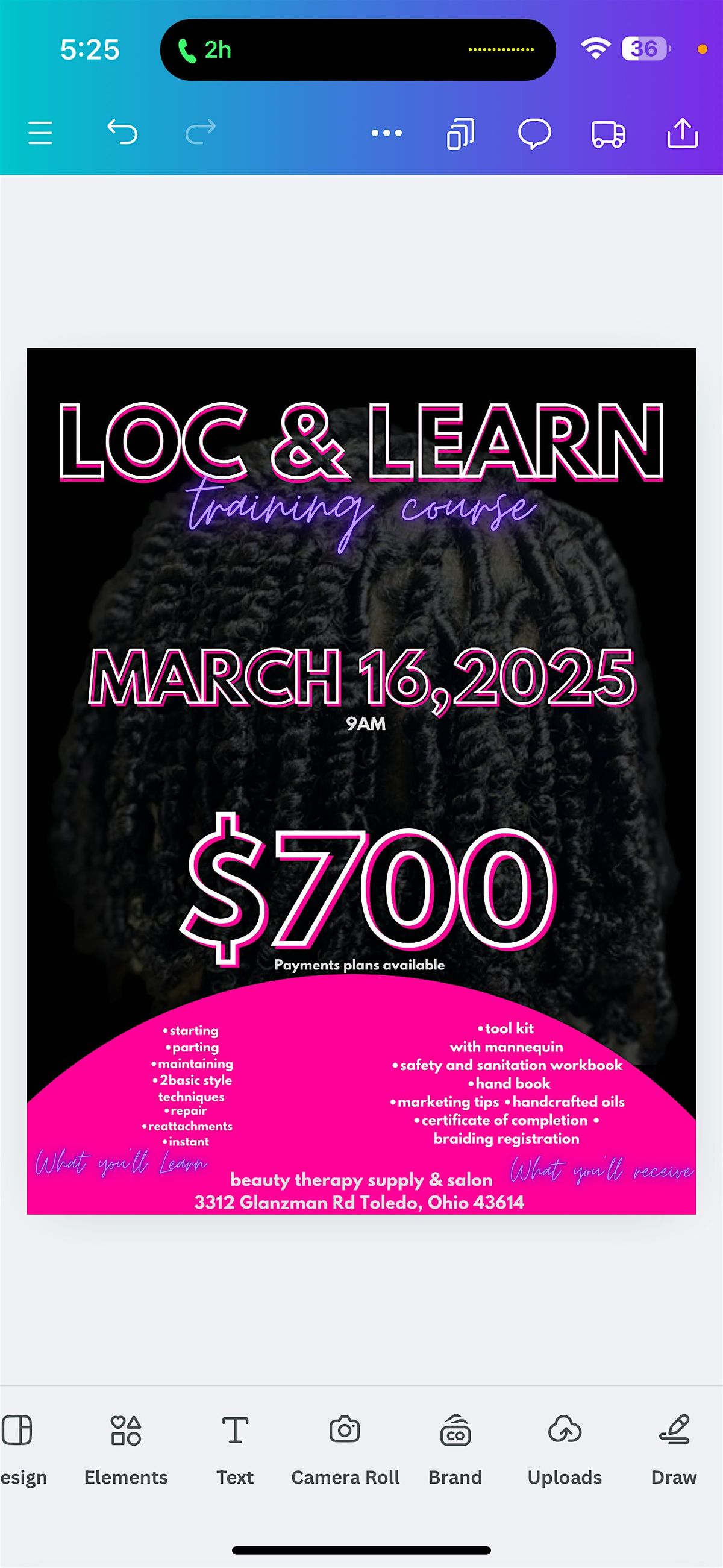 LOC & LEARN TRAINING COURSE