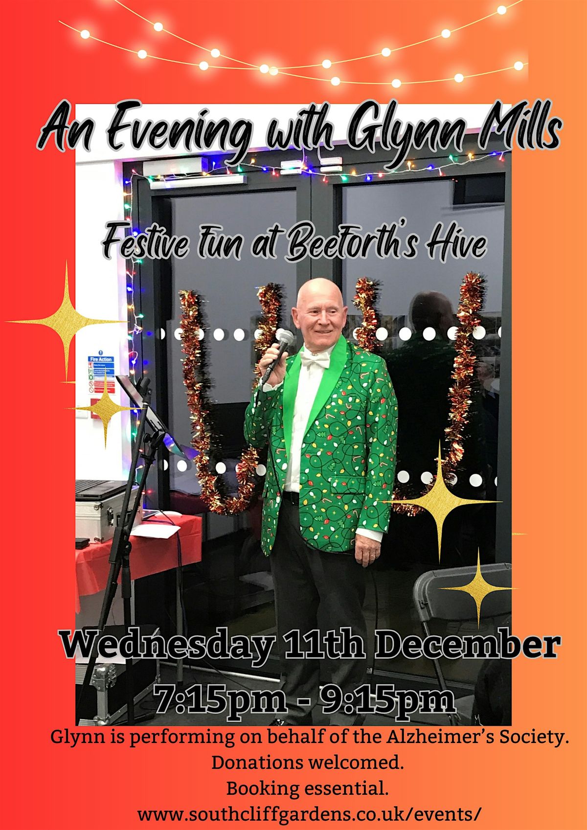 An Evening with Glynn Mills - Festive Fun at Beeforth's Hive