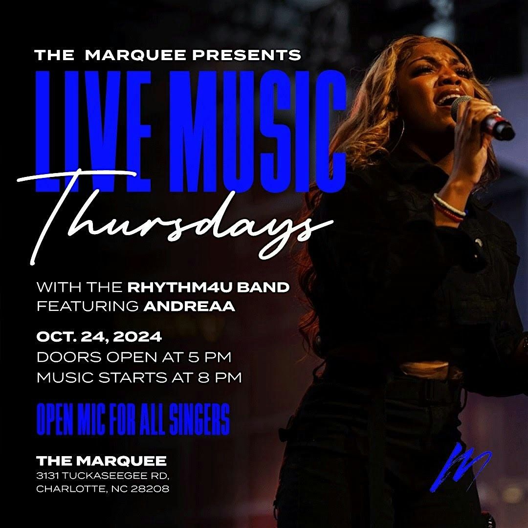 Live Music Thursday at Marquee Charlotte