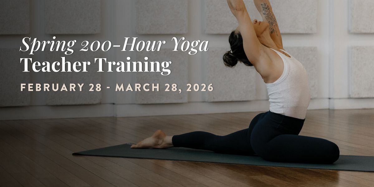 200 Hour YYOGA Teacher Training Module 1 - Part-Time Evening & Weekends