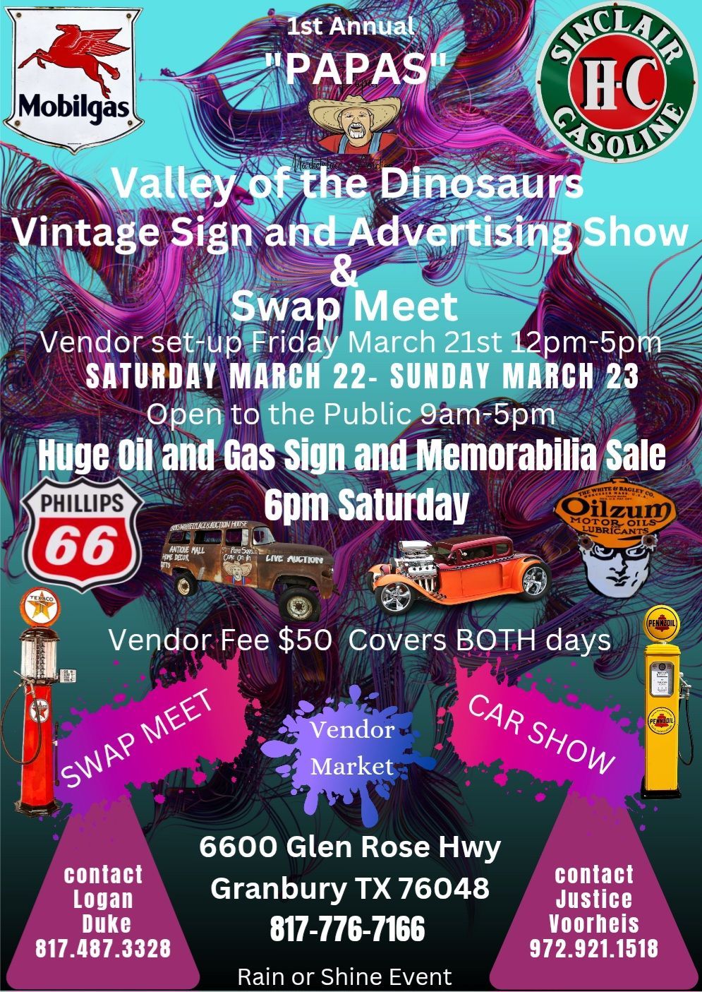 Valley of the Dinosaurs Sign Show & Swap Meet