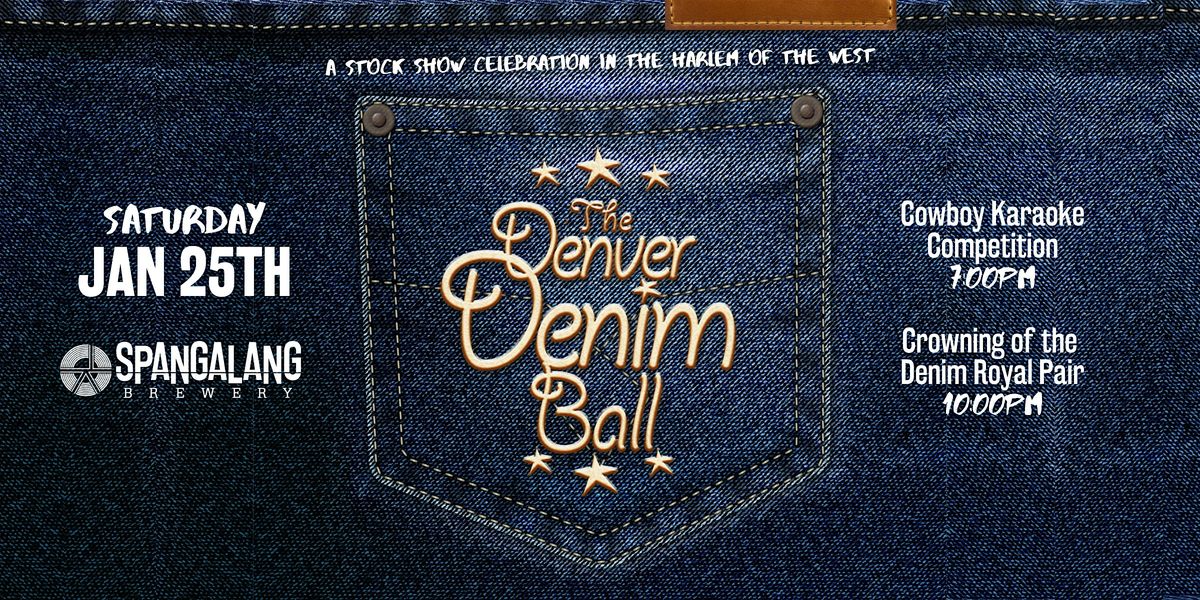 Denver Denim Ball at Spangalang Brewery