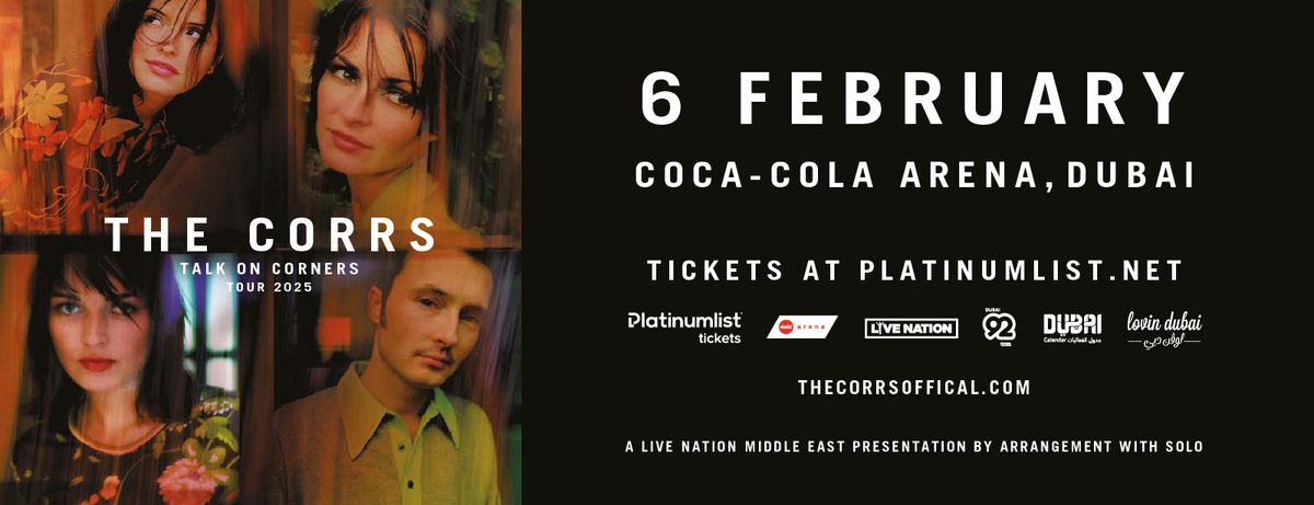 The Corrs Dubai Tickets