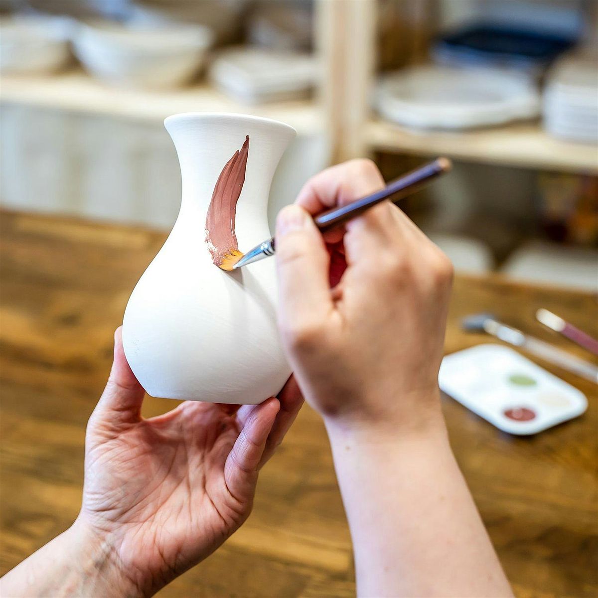 Ceramic Painting With Nakama Studio