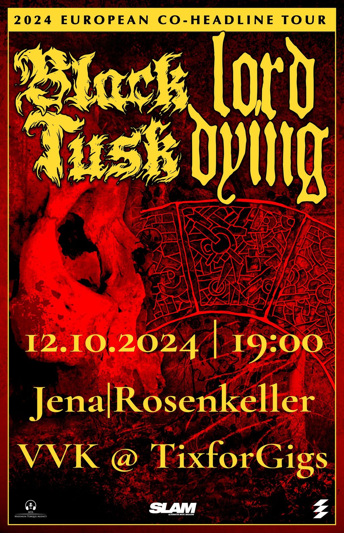 BLACK TUSK | LORD DYING | Jena, Rosenkeller