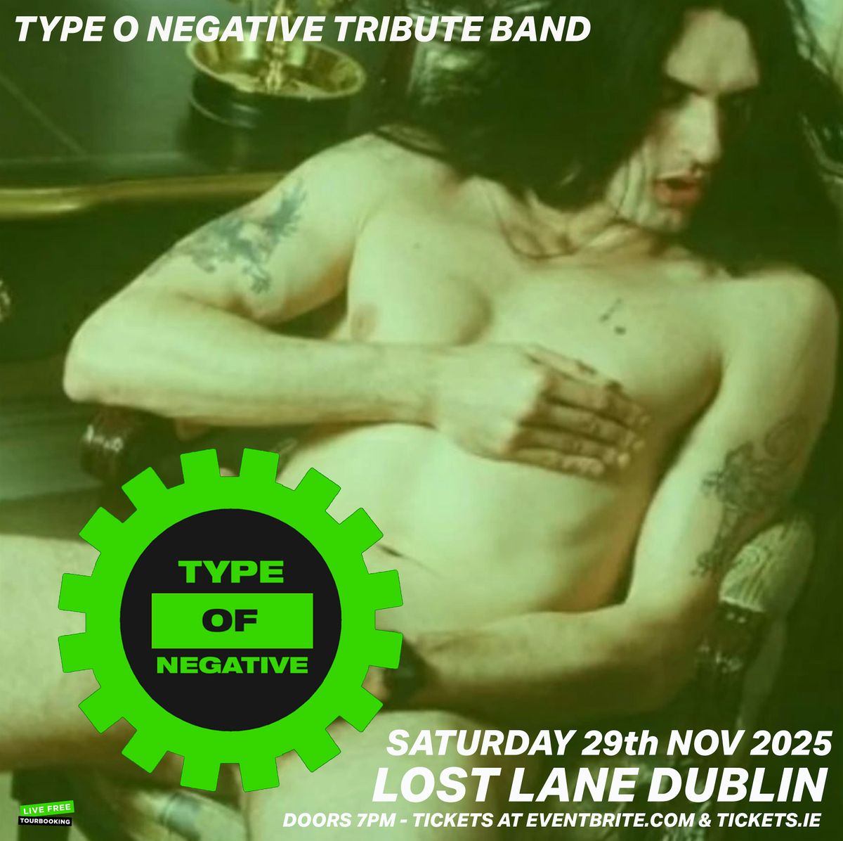 Type Of Negative - Type O Negative Tribute band at Lost Lane Dublin