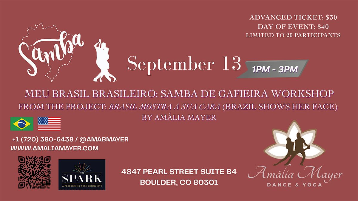 Meu Brasil Brasileiro: Samba de Gafieira Workshop