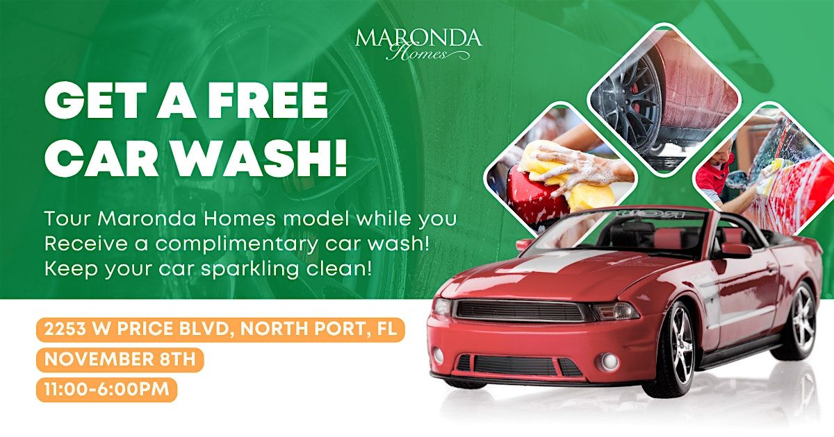 Wash and Walk-through at Maronda Homes