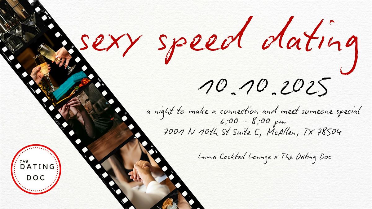 RGV Sexy Speed Dating (Ages: 20s-30s)