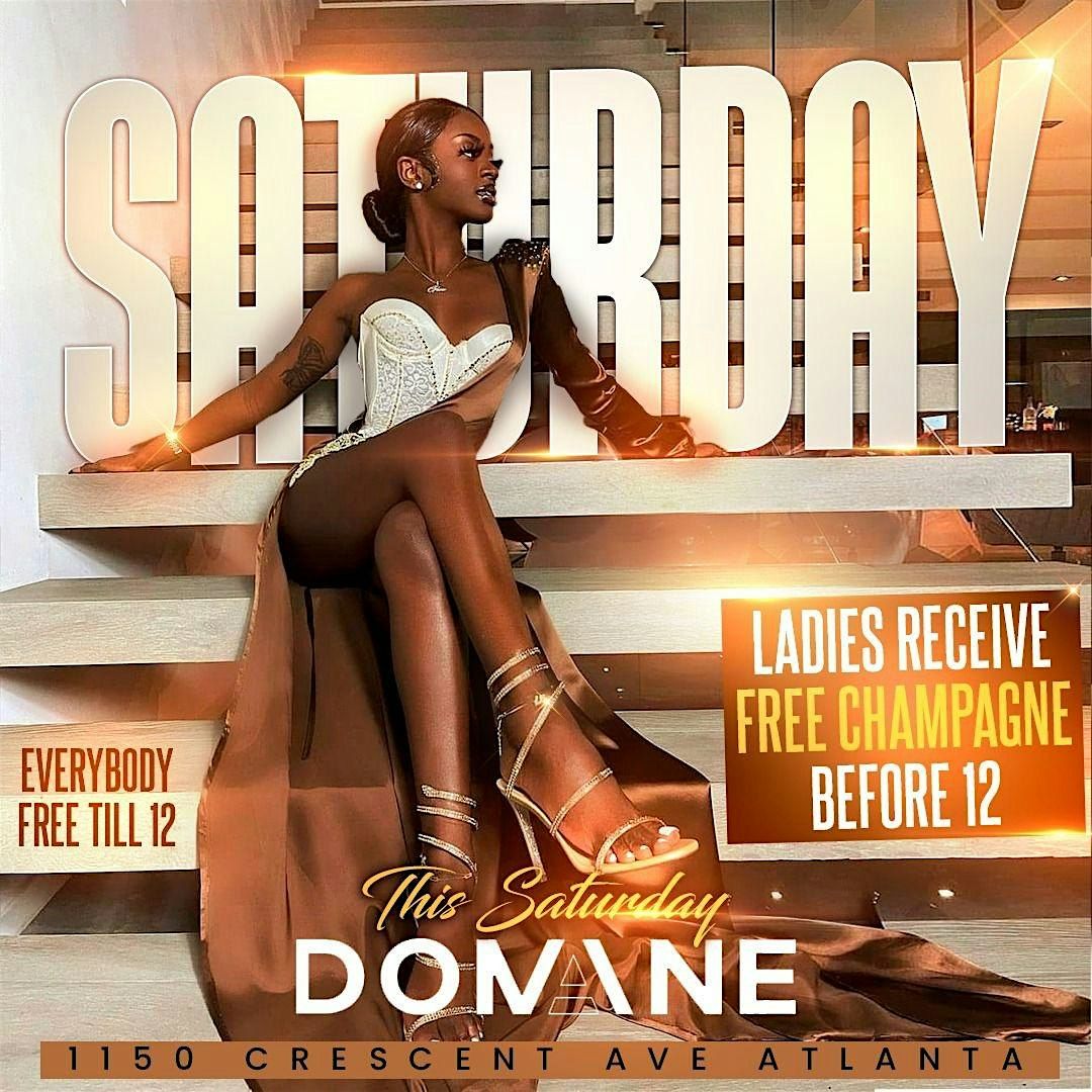 DOMAINE SATURDAYS - FREE ENTRY