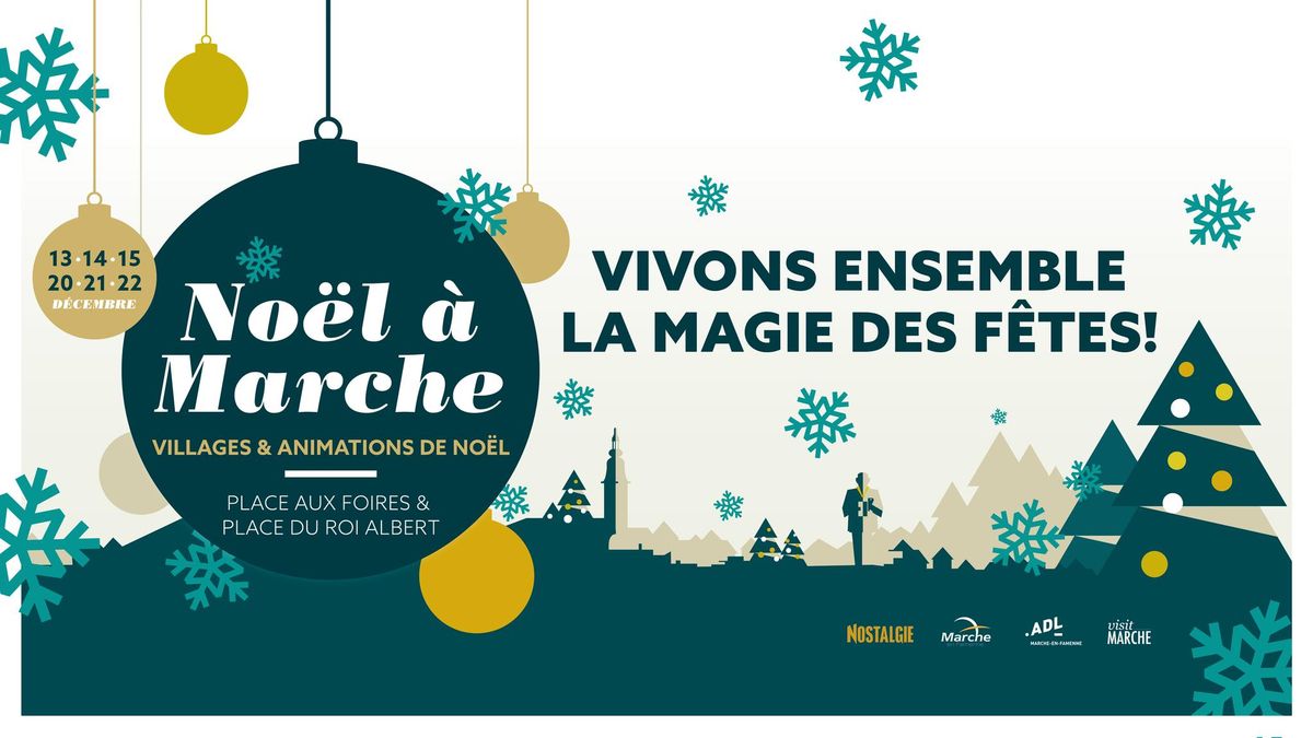 No\u00ebl \u00e0 Marche: Villages festifs et gourmands