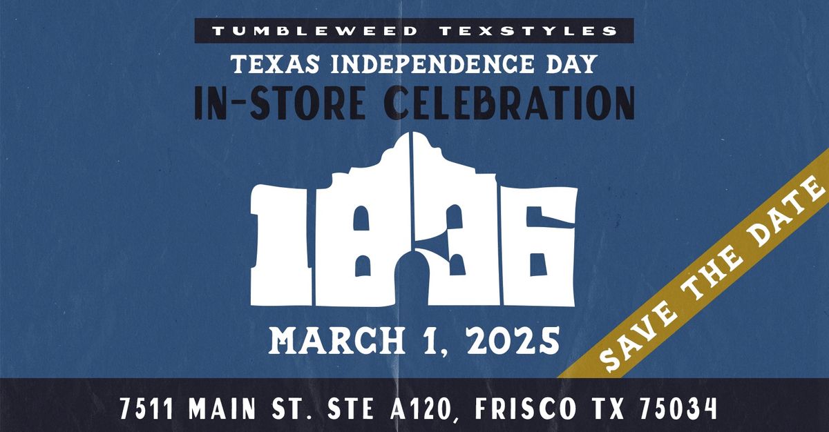 Texas Independence Day In-Store Celebration