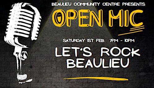 Open Mic Night - Beaulieu