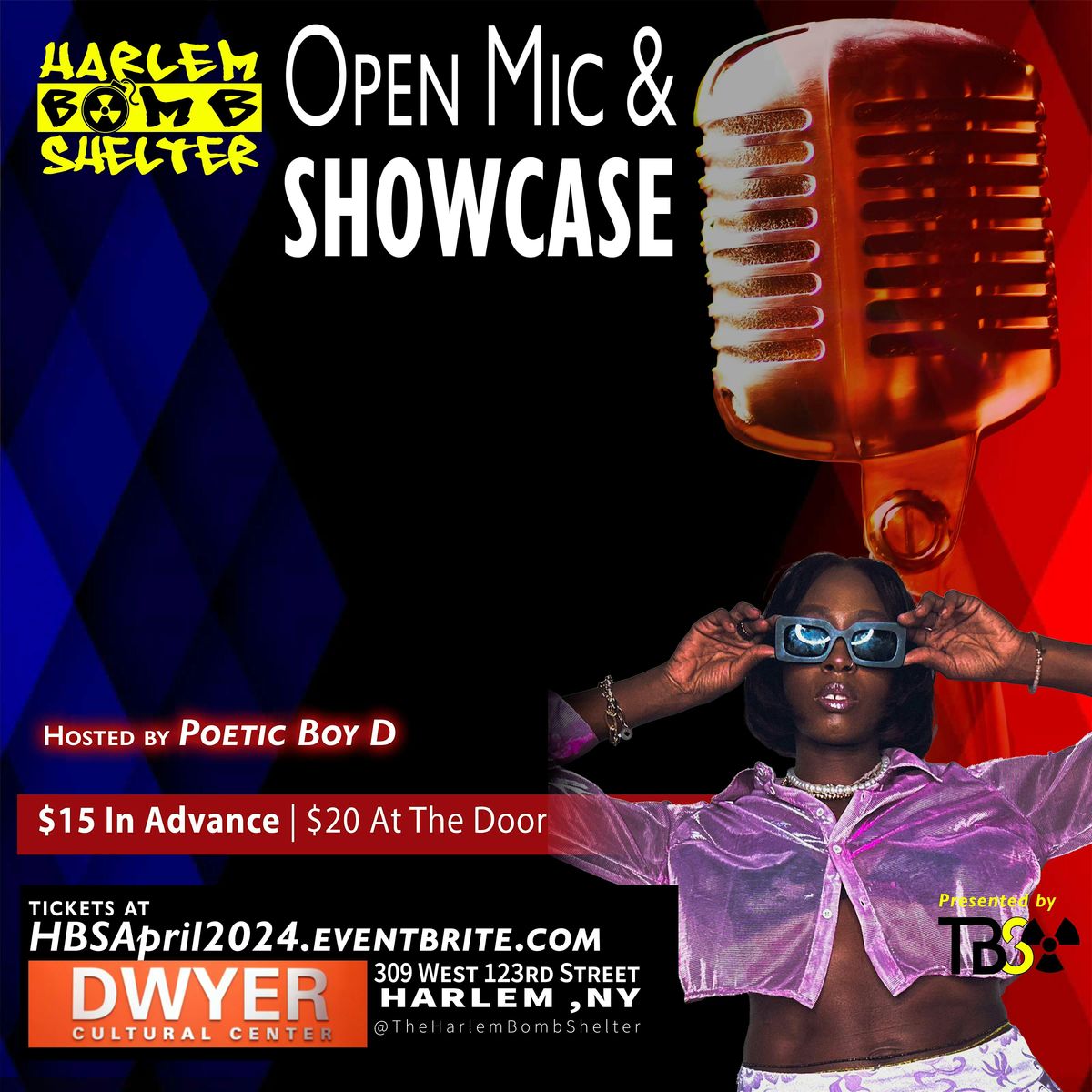 Harlem Bomb Shelter OPEN MIC & SHOWCASE