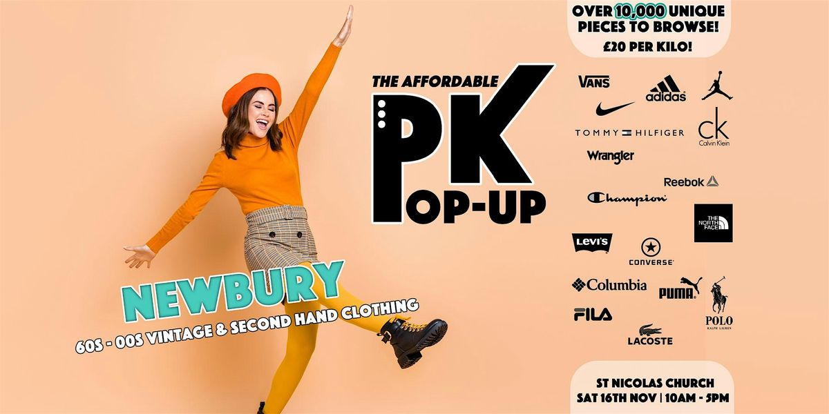 Newbury's Affordable PK Pop-up - \u00a320 per kilo!