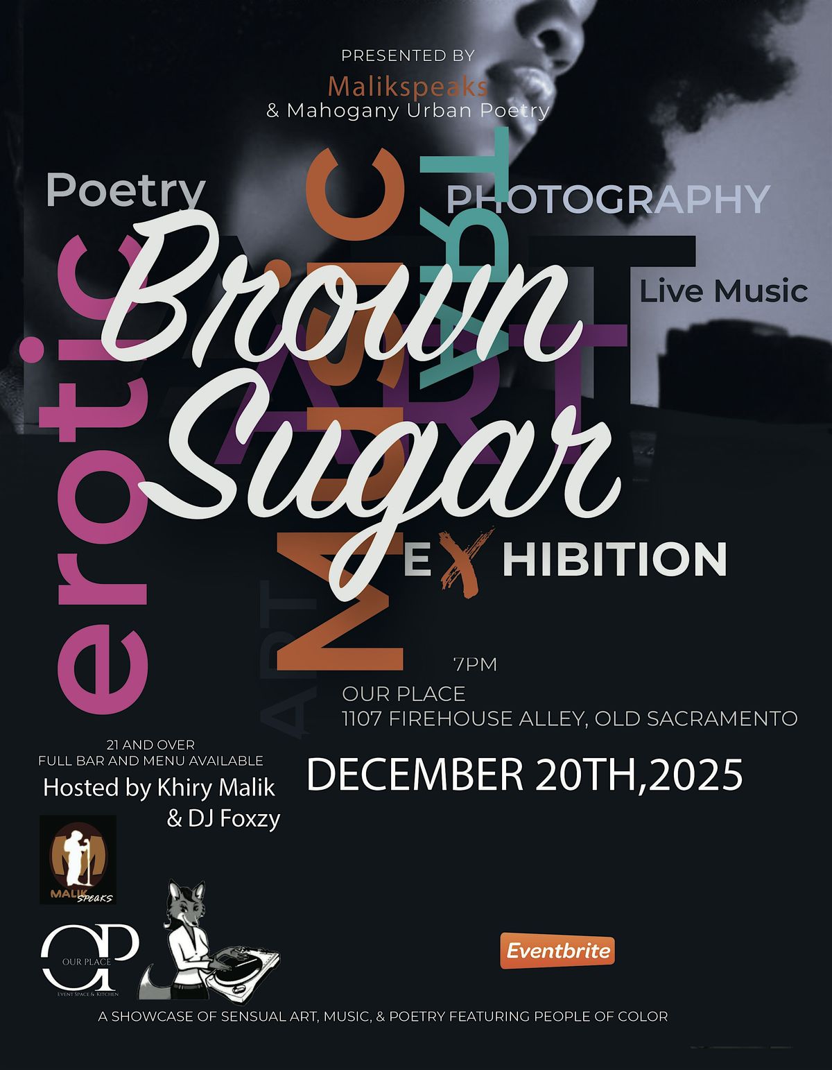 Brown Sugar: a sensual art and poetry experience