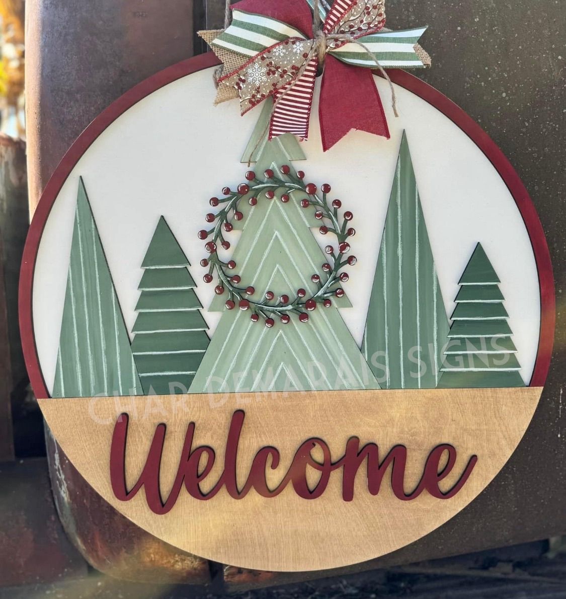 Winter Sign Painting! \ud83c\udf85\ud83c\udffb\u2603\ufe0f