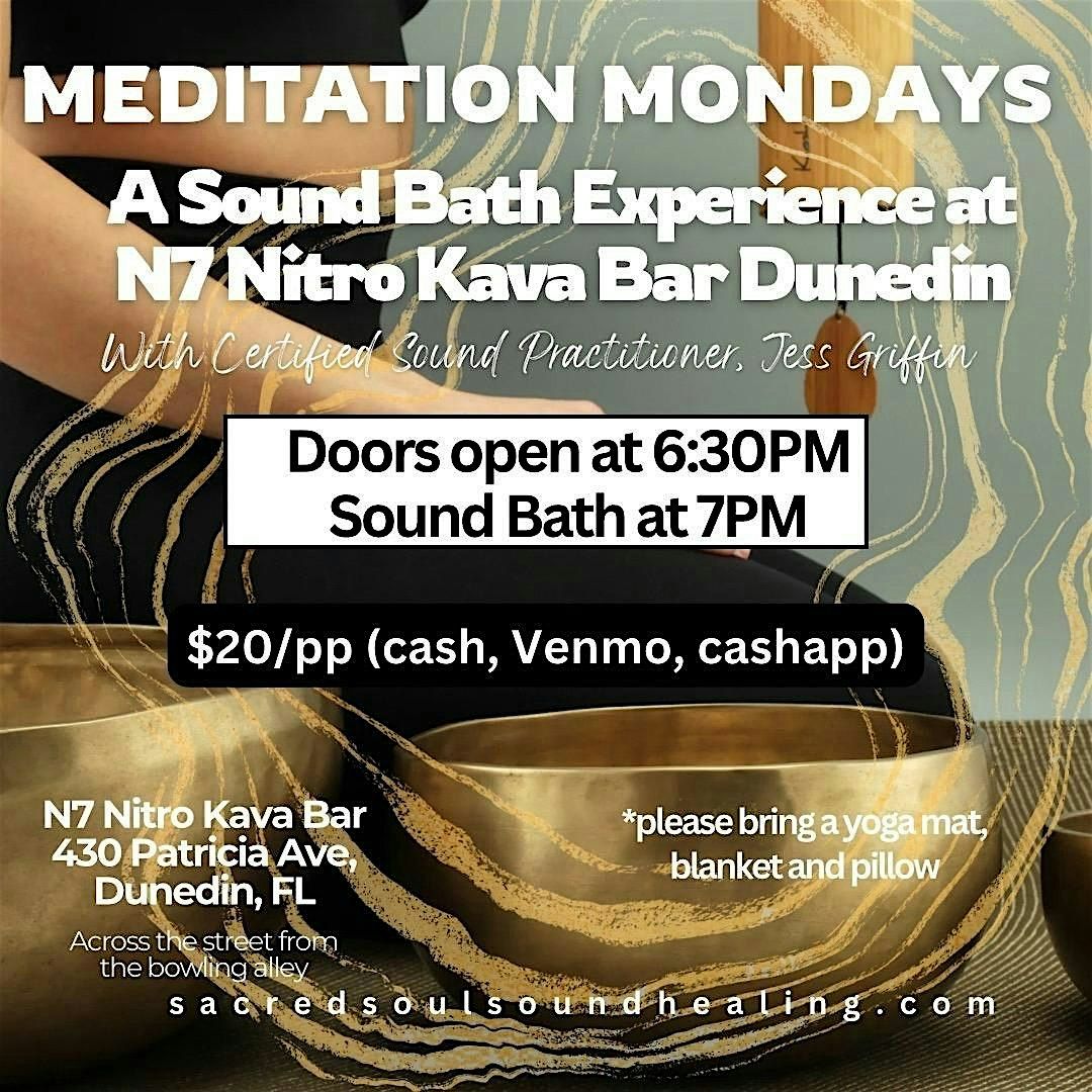 Meditation Mondays: A Sound Bath Experience at N7 Nitro Kava Bar Dunedin