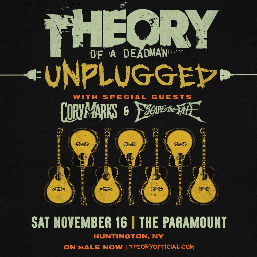 Theory of a Deadman \u201cUNPLUGGED\u201d with Escape the Fate & Cory Marks - Presented by 94.3 The SHARK