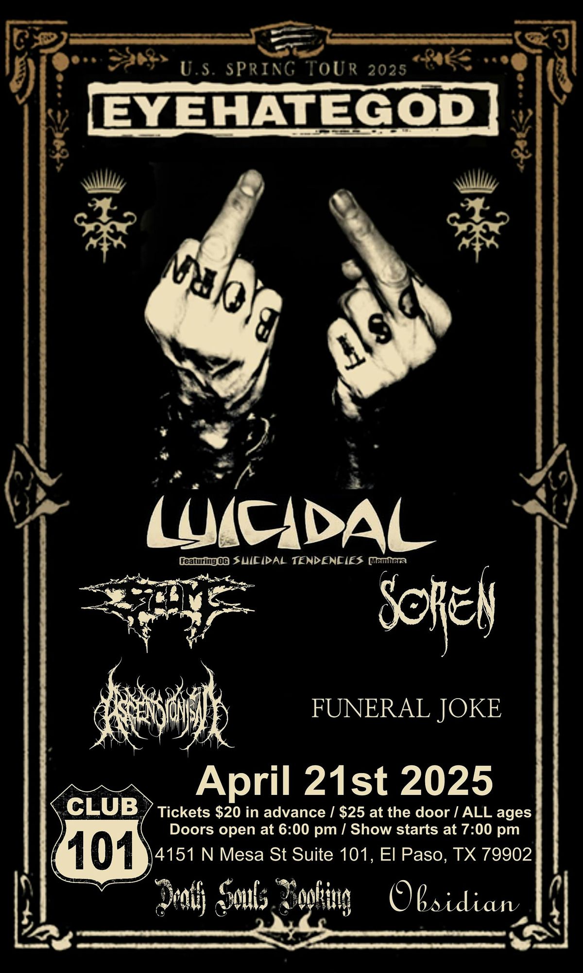 Eyehategod and Luicidal