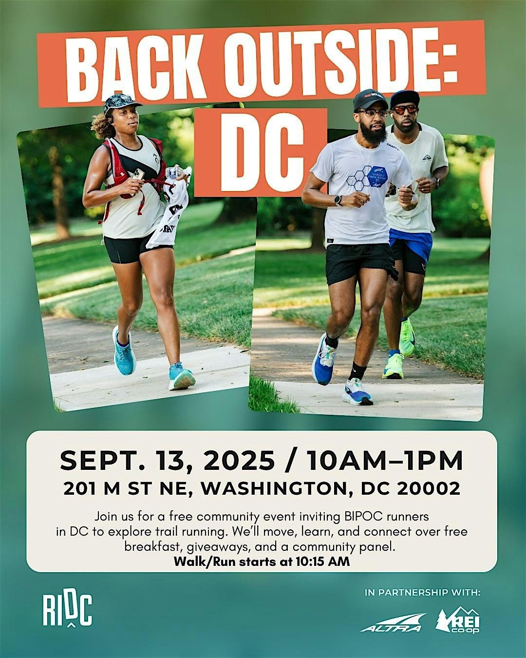 Back Outside: DC