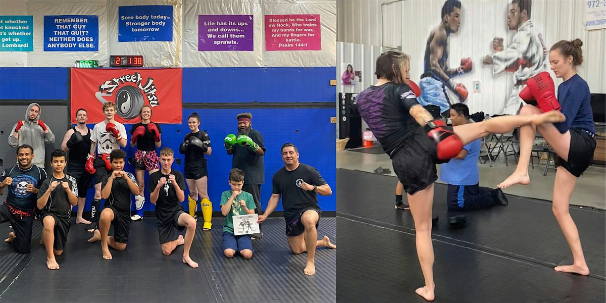 Free Street Jitsu Muay Thai Trial Class